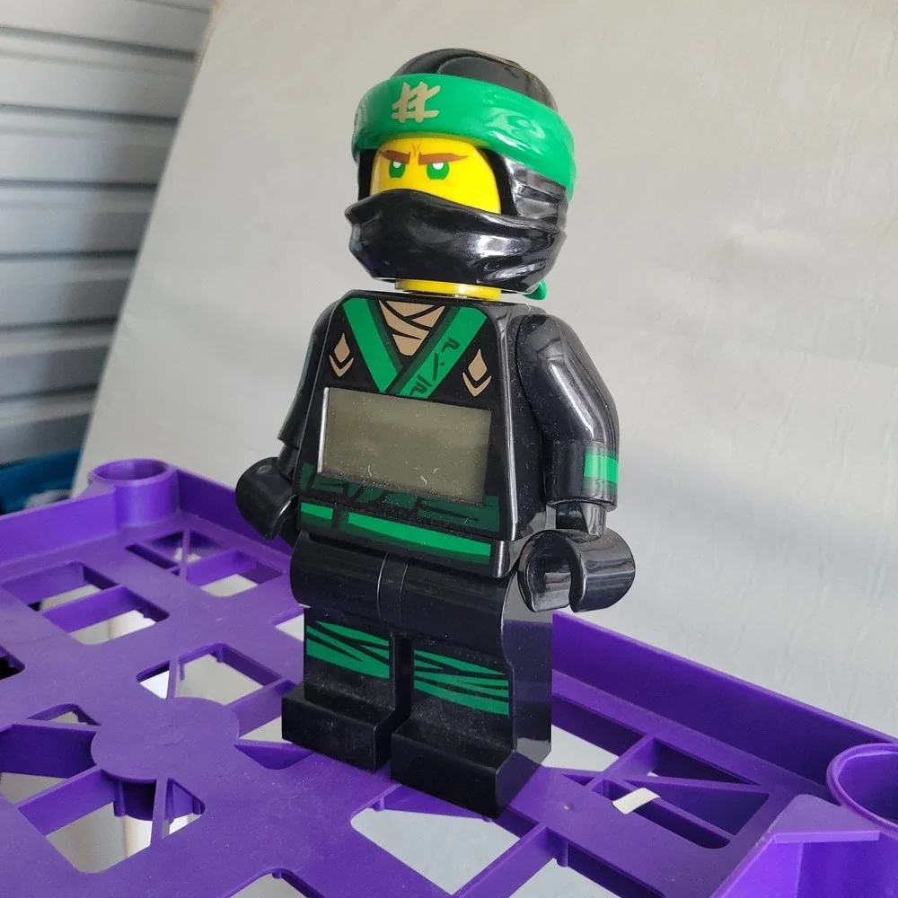 LEGO Ninjago Cole Light Up Digital Alarm Clock 9.5